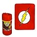 JPI Fleece Throw Blanket - The Flash Logo - Lightweight Faux Fur Fleece Blanket Large 50