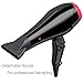 Wazor Ionic Lightweight Hair Dryer 1875W Ceramic Powerful Blow Dryer Pro AC Motor for Quick Drying, 2 Speed / 3 Heat Settings, Concentrator