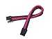 Silverstone Tek Sleeved Extension Power Supply Cable with 1 x 8-Pin to PCI-E 8-Pin Connector (PP07-PCIBR)