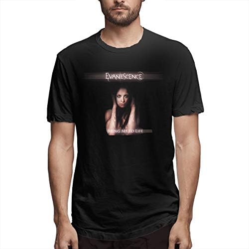 Evanescence Men T Shirts Short Sleeve Tee Fashion Summer Fit Blouse Cotton Casual Top