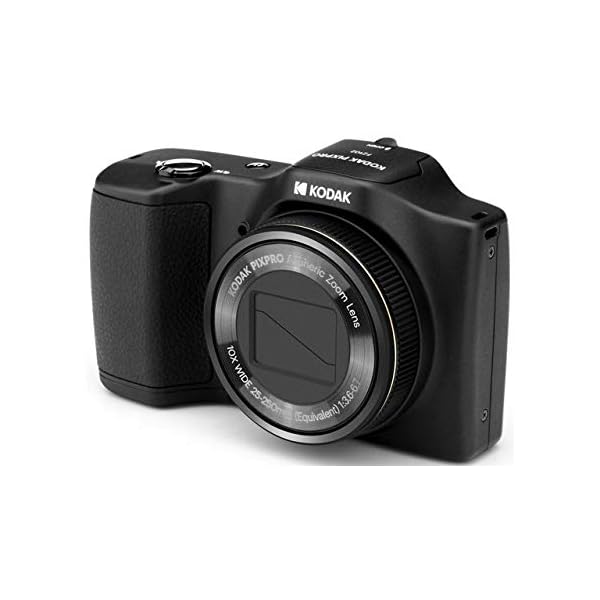 KODAK Pixpro - FZ102 - Kompakte Digitalkamera mit 16,5 Megapixeln, Gehäuse und SD-Karte - Schwarz – Bild 4