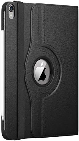DMG Protective 360 Rotating Smart Flip Cover Book Case for Apple iPad Pro 11 inch (Black)