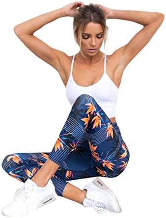 Women's Athletic Sports Pants Yoga Leggings Tights Workout Pant Running Pant Workout Trousers Gym Leggings