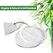 Reusable Makeup Remover Pads+Face Cleansing Mitten, 16 Pcs Soft Bamboo Silk Cotton Round Toner Pads with Laundry Bag