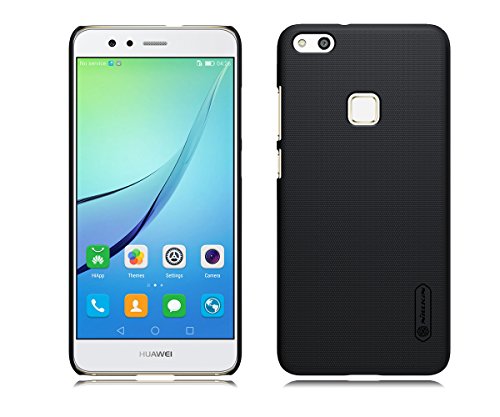 Huawei P10 Lite Case, TopACE Superior Quality Extremely Light Super Slim Shell Cover with HD Screen Protector for Huawei P10 Lite (Black)