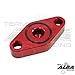 Billet ATV Parking Block Off PlateCompatible with Honda Red (6 color options)