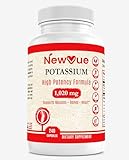 NewVue Potassium Supplement, 1020 mg,120