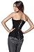 Charmian Women's 26 Steel Boned Cotton Long Torso Hourglass Body Shaper Corset