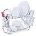 2-Tier Chrome Plated Dish Drying Rack 20