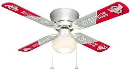 Amazon Com Ceiling Fan Designers Ohio State Buckeyes 42 Ceiling
