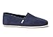 TOMS Men's Classic Canvas Slip-On, Navy - 10 D(M) US