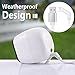 2 Packs Power Adapter Compatible with Arlo Pro and Arlo Pro 2, Quick Charge 3.0 Charger Adapter with 23 ft/ 7 m Weatherproof Outdoor Cable Continuously Supply Power to Your Camera