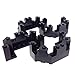 Lego Parts: Dragon Knights Castle - Roof Turret Top 4 x 8 x 2 1/3 (Service Pack of 4 - Black)