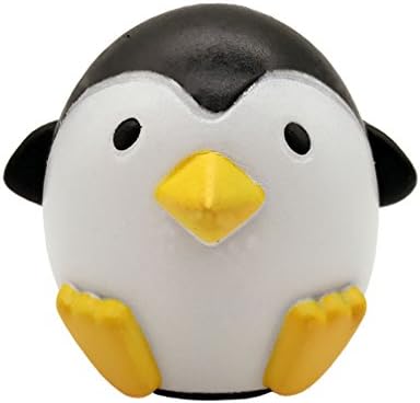 Bestkiy 1Pcs 4.7Inch Squishy Penguin Jumbo Scented Slow Rising Kawaii Animal Hand Toy for Collection
