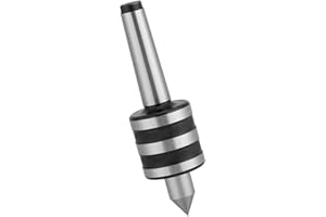 High Speed Steel Live Center for Medium Lathe Machines Precision Turning Tool with Dust Proof Seal