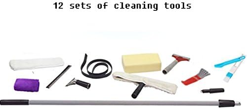 YHFXD Window Cleaning Kit - Scrubber, Blade, Brush, Towel, Waterer