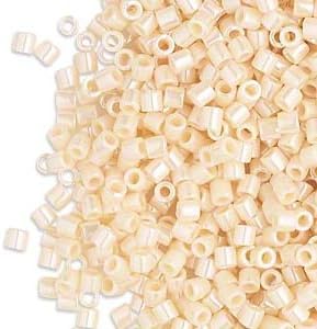 Ming Tree Glass 11/0 Seed Beads - Quarter 1/4 Pound (110 grams) - (Cream Ceylon)