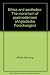 Ethics and Aesthetics. The Moral Turn of Postmodernism (Anglistische Forschungen)