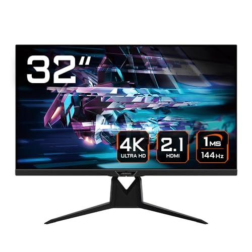 Moniteur de Jeu Pro AORUS FI32U 31,5" UHD - 3840 x 2160 (UHD), 144Hz, 1ms, KVM, 350 CD/m², FreeSync Premium Pro, DisplayHDR 400, HDMI 2.1, DisplayPort 1.4