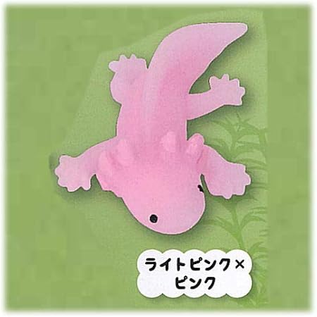 Amazon やわらか ウーパールーパーくん 5 ライトピンク ピンク 単品 カプセル玩具 おもちゃ