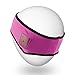 Mydeal Lightweight Wireless Bluetooth Headband with Headphone Headset Earphone Stereo Speakers Mic Hands Free for Gym Fitness Exercise Outdoor Sport,Compatible with iPhone Android Cell Phones - Rose