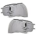AutoandArt Brock Replacement Set Driver and Passenger Park Signal Corner Marker Lights Lamps Compatible with 1995-1996 Camry 81620-33030 81610-33030