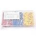 Ginsco 260pcs Insulated Female&Male Bullet Butt Connector wire Crimp Terminals Set Red Blue Yellow