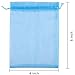 Akstore 100PCS 4x6inch (10x15cm) Drawstring Organza Jewelry Favor Pouches Wedding Party Festival Gift Bags Candy Bags (Light Blue)