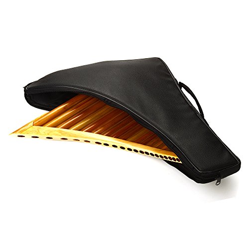 22 Pipes Pan Flute Chinese Traditional Musical Instrument Pan Pipes in Key G and Left hand - Thumbnail 6
