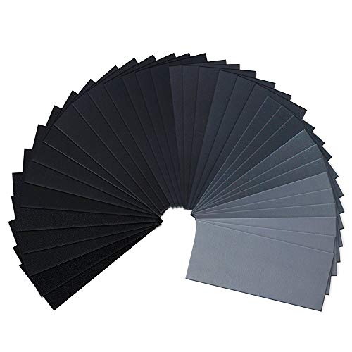 ProDec 25 x Sheets Wet And Dry Sandpaper 320 Grit. GritLock ASB4.5XS