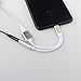 2 in 1 Headphone/Charging Adapter for iPhone X, iPhone 8, iPhone 8 Plus, iPhone 7 and iPhone 7 Plus Sout Lightning to 3.5mm Headphone Jack Adapter (Silver)