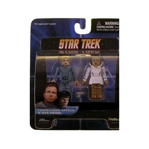 Minimates: Star Trek Series 5 Commander Decker & Ilia Probe Action Figure 2-Pack