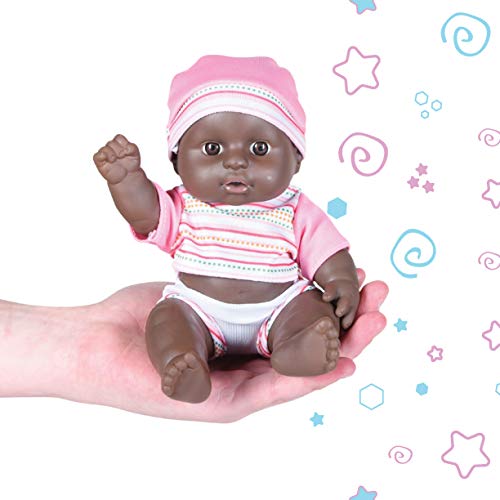 PREXTEX Mini Twin Black Baby Doll Set African American Doll Set