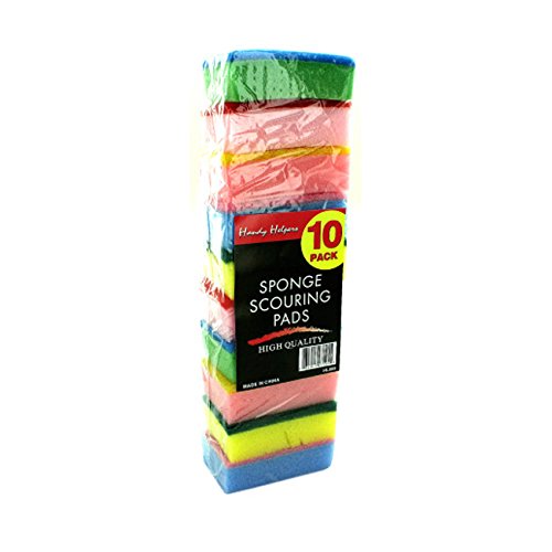 Handy Helpers Scouring Pads with Sponge 24 Pack, New