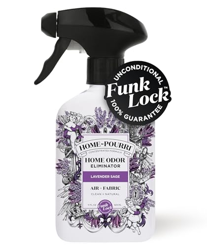 Home-Pourri Air + Fabric Multi-Purpose Odor Eliminator, Lavender Sage, 11 Fl Oz