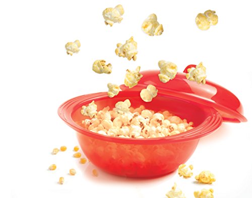 Mastrad Pop Corn Maker Red, Silicone, 11.5 x 23 x 19 cm