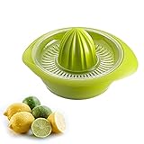 Westmark 3091227A Limetta Manual Citrus Press Juicer with Strainer and Bowl Non-Slip, 0.5 L/17 ounce capacity, Apple Green