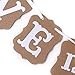 AIRSUNNY Wedding Western Party Decoration Bunting Garland Banner (Grey)
