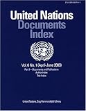 United Nations Documents Index, , 9211009332