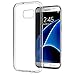 Galaxy S7 Edge Case, BUDDIBOX Galaxy S7 Edge Clear Case [ICE Series] Scratch Resistant TPU Drop Proof Protective Bumper Case for Samsung Galaxy S7 Edge - Total Clear