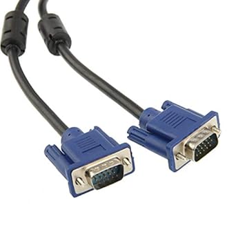 VGA Adaptador y Cable, VGA 15 – Muñeco – 15 – Pin Masculinos Cable ...