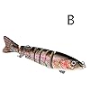 Ioffersuper-6-Multi-jointed-8-segement-Pike-Fishing-Lure-Swimbait-Crankbait-Hard-Bait-B