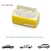 NCElec Plug and Drive Nitro OBD2 Chip Tuning Box Performance ECU Remap Power for Car Petrol Gasoline 1pc (Yellow)