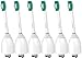 Ofashu Toothbrush Heads for Philips Sonicare e-Series HX7001, 6 pack, fit Sonicare Advance, CleanCare, Elite, Essence and Xtreme Philips Brush Handles by