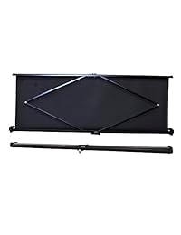 Pyle prjtp53 50" Proyector visualización de visualización, Manual retráctil extraíble estilo (40" x 30")