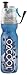 Misting Insulated Water Bottle, Mist 'N Sip Reflective Series by O2COOL, 20 oz, Blue