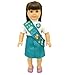Pink Butterfly Closet Doll Clothes - Girl Junior Scout Uniform Fits American Girl Dolls, Madame Alexander and Other 18