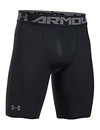 Under Armour - HeatGear - Pantalones cortos de compresión, largo de bermudas, para hombre.