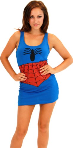 Marvel Comics Sexy Costume Tank Dress Adult: Spider Man