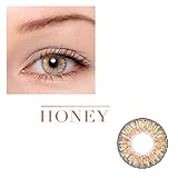 Women Multicolor Cute Charm and Attractive Fashion Contact Lenses Cosmetic Makeup Eye Shadow - Honey